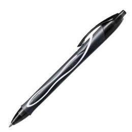 Długopis z płynnym atramentem Bic Gel-ocity Quick Dry Czarny 0,3 mm (12 Sztuk)