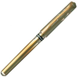 Długopis z płynnym atramentem Uni-Ball Signo Broad UM-153 W Złoty 0,6 mm (12 Części)