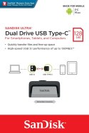 Pendrive SanDisk Ultra SDDDC2-128G-G46 (128GB; USB 3.1, USB-C; kolor czarny)