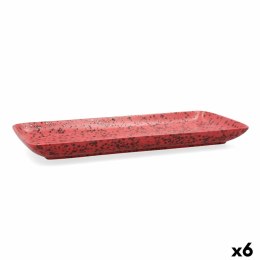 Półmisek Kuchenny Ariane Oxide Ceramika Czerwony (36 x 16,5 cm) (6 Sztuk)