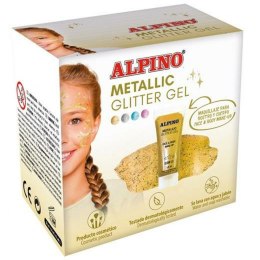 Makijaż dla Dzieci Alpino Żel Brokat Złoty