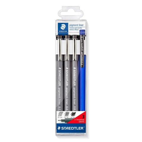 Zestaw markerów Staedtler Czarny (10 Sztuk)
