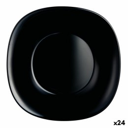 Talerz głęboki Luminarc Carine Czarny Szkło (Ø 23,5 cm) (24 Sztuk)