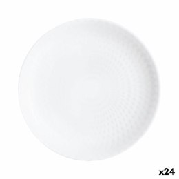 Talerz deserowy Luminarc Pampille Biały Szkło (19 cm) (24 Sztuk)
