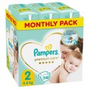Pampers Zestaw pieluch Premium Care Monthly Box 2 (4-8 kg); 240
