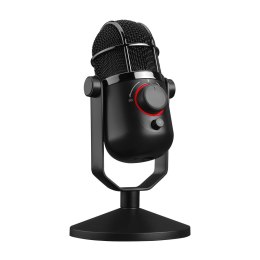 THRONMAX Mikrofon M3PLUS MDRILL DOME Plus JET BLACK