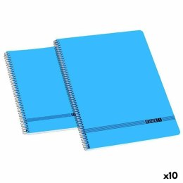 Notatnik ENRI 80 Kartki Niebieski (10 Sztuk)
