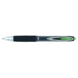 Długopis z płynnym atramentem Uni-Ball Rollerball Signo UM-207 Kolor Zielony 0,4 mm (12 Części)