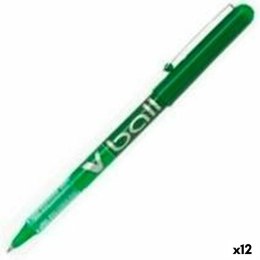 Długopis z płynnym atramentem Pilot BL-VB-5 Kolor Zielony 0,3 mm (12 Sztuk)
