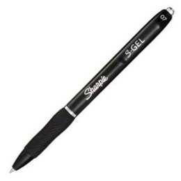 Długopis żelowy Sharpie S-Gel Chowany Czarny 0,7 mm (12 Sztuk)