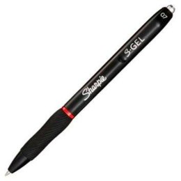 Długopis żelowy Sharpie S-Gel Chowany Czerwony 0,7 mm (12 Sztuk)
