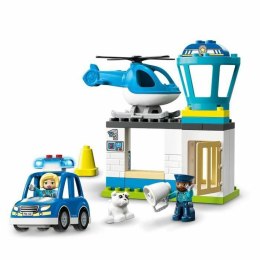 Playset Lego 10959 DUPLO Police Station & Police Helicopter (40 Części)