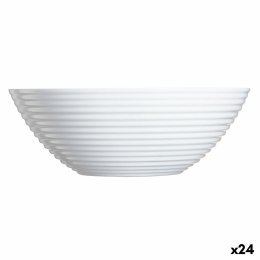 Miska Luminarc Harena Uniwersalny Biały Szkło (16 cm) (24 Sztuk)
