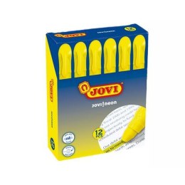 Marker fluorescencyjny Jovi Jovi!neon Żółty 12 Części