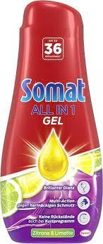 Somat All in 1 Zitrone Żel do Zmywarki 720 ml DE