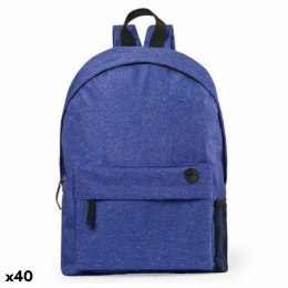 Plecak wielofunkcyjny na laptopa z wyjściem na słuchawki 145589 (40 Sztuk) - Niebieski