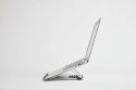 POUT Eyes3 Angle - Aluminiowa podstawka pod laptopa, kolor srebrny