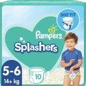 Pampers Zestaw pieluchomajtek Splashers 5 - 6 (14+ kg); 10