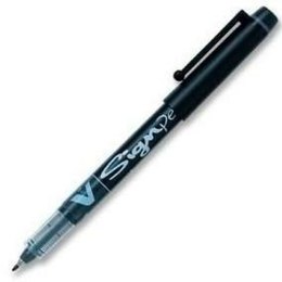 Długopis z płynnym atramentem Pilot V-Sign Czarny 0,6 mm (12 Sztuk)
