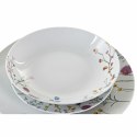 Zestaw Obiadowy DKD Home Decor Wielokolorowy Porcelana Kvety 27 x 27 x 3 cm 18 Części (18 pcs)