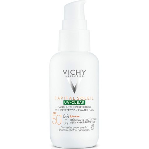 Ochrona Słoneczna Vichy Capital Soleil Uv Clear Przeciw Niedoskonałościom Spf 50 (40 ml)