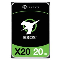 Dysk serwerowy HDD Seagate Exos X20 (20 TB; 3.5