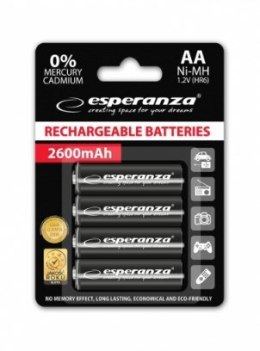 Zestaw akumulatorów Esperanza EZA106 (Ni-MH)
