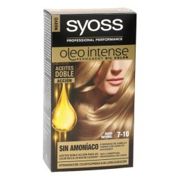 Trwała Koloryzacja Syoss Olio Intense Bez amoniaku Nº 7,10 Blond Naturalny