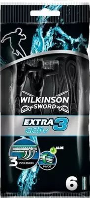 Wilkinson Extra3 Activ Jednorazowe Maszynki do Golenia 6 szt.