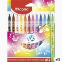 Zestaw markerów Maped Mini Cute Wielokolorowy 12 Części (12 Sztuk)