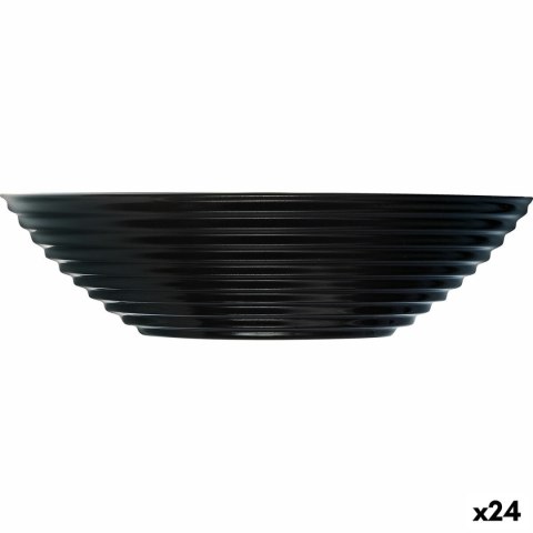 Zlewnia Luminarc Harena Zupa 20 cm Czarny Szkło (24 Sztuk)