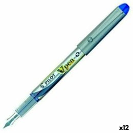Długopis z płynnym atramentem Pilot V Pen Pióro do kaligrafii Jednorazowe Niebieski 0,4 mm (12 Sztuk)