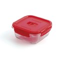 Hermetyczne pudełko na lunch Luminarc Pure Box 760 ml Czerwony Szkło (6 Sztuk)