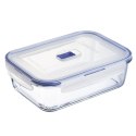 Hermetyczne pudełko na lunch Luminarc Pure Box Active 22 x 16 cm 1,97 l Dwuowy Szkło (6 Sztuk)