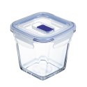 Hermetyczne pudełko na lunch Luminarc Pure Box Active 11,4 x 11,4 x 11 cm 750 ml Dwuowy Szkło (6 Sztuk)