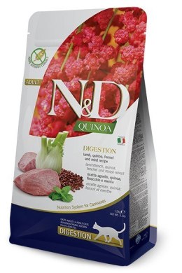 FARMINA N&D Quinoa Digestion - sucha karma dla kota - 1,5kg