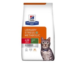 HILL'S PD FELINE C/D URINARY STRES + METABOLIC 3 KG