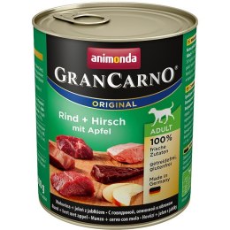 ANIMONDA Grancarno Adult smak: wołowina + jeleń i jabłko 800g