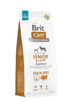 BRIT Care Grain-Free Senior & Light Salmon - sucha karma dla psa - 12 kg