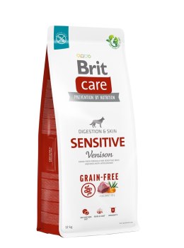 BRIT Care Grain-Free Sensitive Venison - sucha karma dla psa - 12 kg