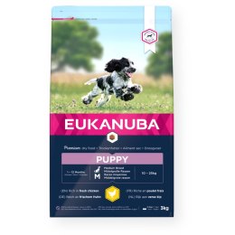 EUKANUBA Growing Puppy Medium Breed 3kg