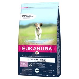 EUKANUBA grain free Puppy small medium breed Ocean Fish 3KG