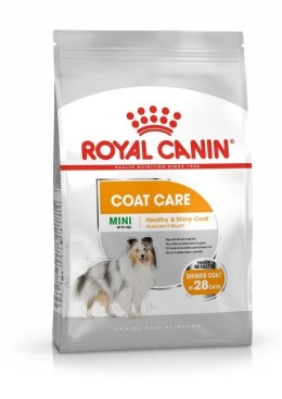 ROYAL CANIN CCN MINI COAT CARE - sucha karma dla psa dorosłego - 8kg
