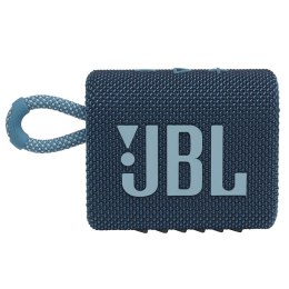 Głośnik JBL GO 3 (niebieski, bezprzewodowy)