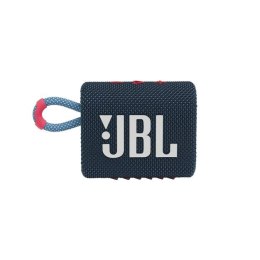 Głośnik JBL GO 3 (niebiesko-różowy, bezprzewodowy)