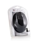 Mysz LOGIC LM-2A M-LC-LM2A (optyczna; 1200 DPI; kolor czarny)