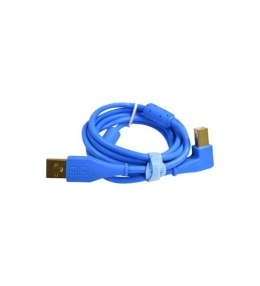DJ TECHTOOLS - Chroma Cable USB 1.5 m- łamany- niebieski