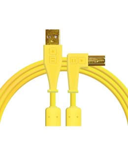 DJ TECHTOOLS - Chroma Cable USB 1.5 m- łamany- żółty