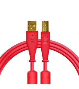 DJ TECHTOOLS - Chroma Cable USB 1.5 m- prosty- czerwony