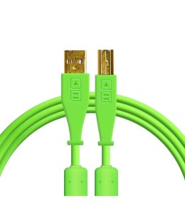 DJ TECHTOOLS - Chroma Cable USB 1.5 m- prosty- zielony
